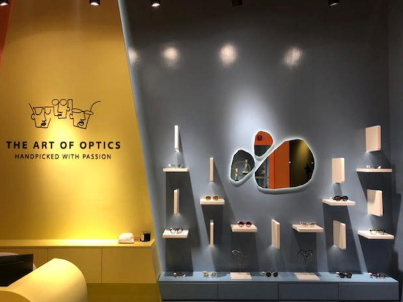 Sunglasses collection at The art of optics gallery 