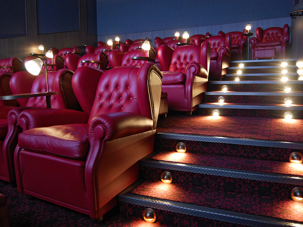 Roxy Cinemas Boxpark fancy seats